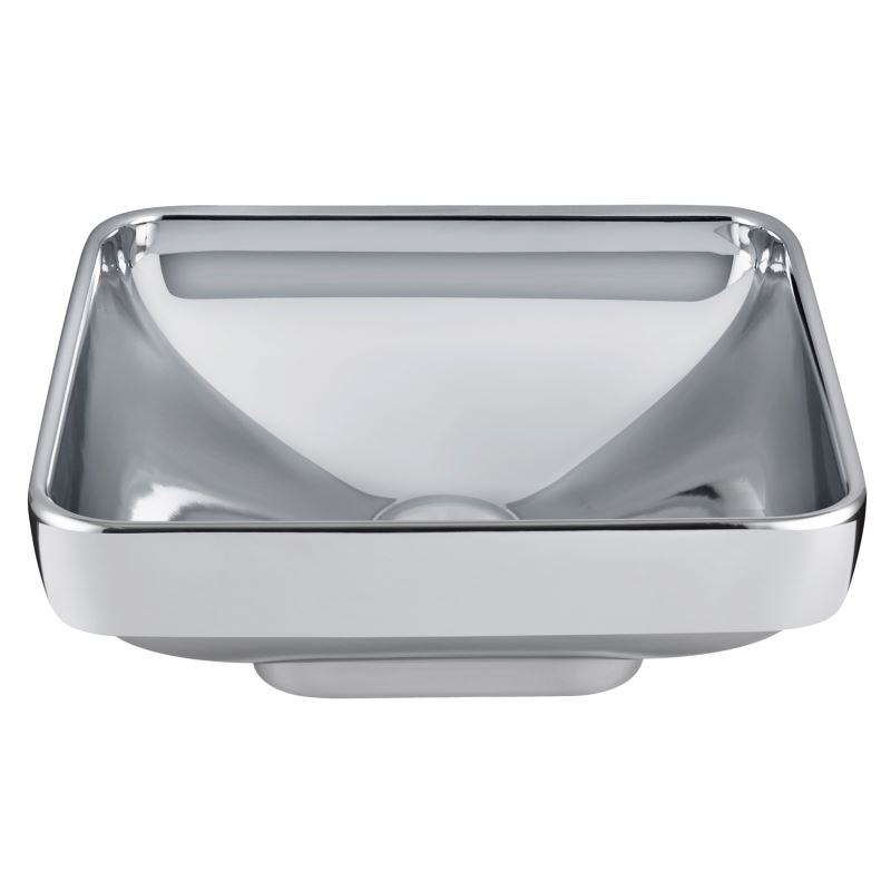 Water Jewels BowlWithout Tap Hole, Without Overflow Hole, 40 cm, Platinum