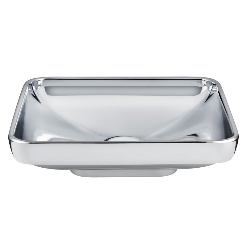 Water Jewels BowlWithout Tap Hole, Without Overflow Hole, 60 cm, Platinum