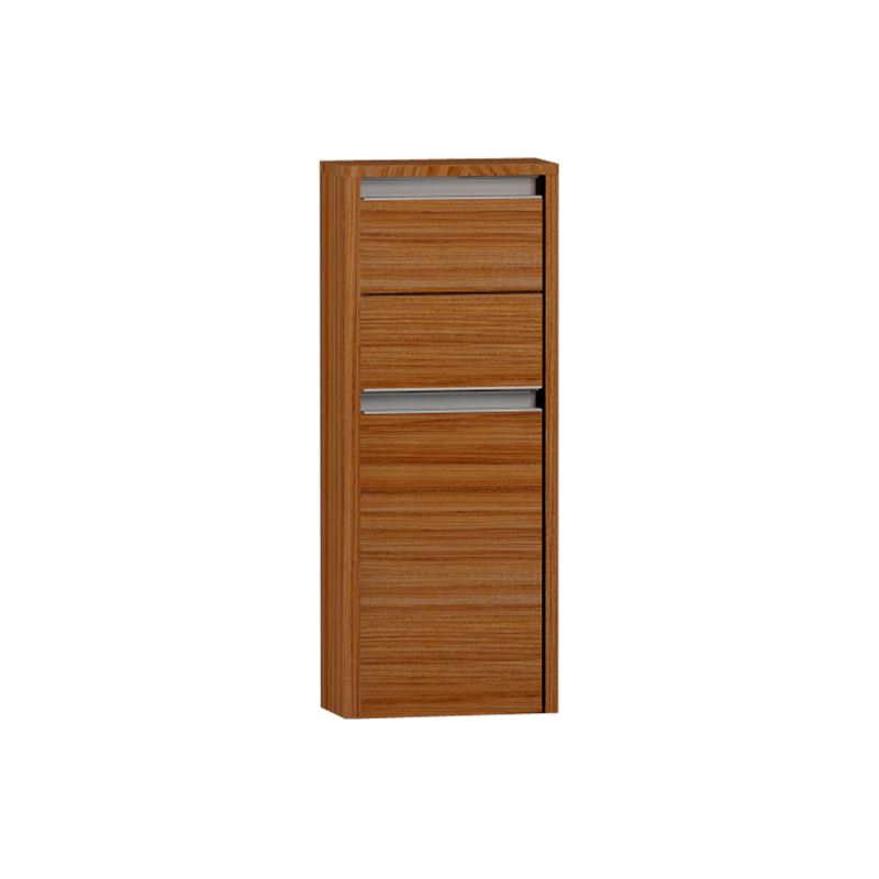 T4 Medium Unitwith 1 door, 2 drawers, right hinge, 35cm, Hacienda Brown