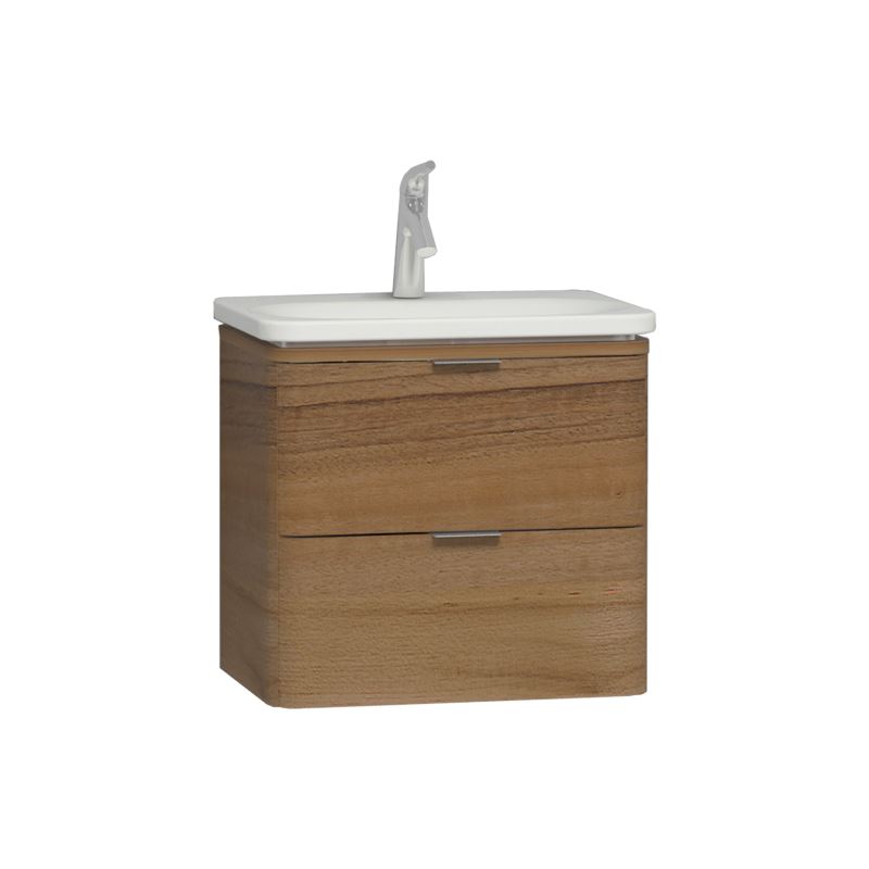 Nest Trendy Washbasin Unit60 cm, Waved Natural Wood, compatible with 5685 washbasin