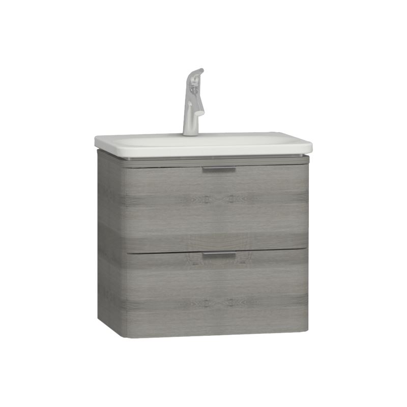 Nest Trendy Washbasin Unit60 cm, Grey Natural Wood, compatible with 5685 washbasin