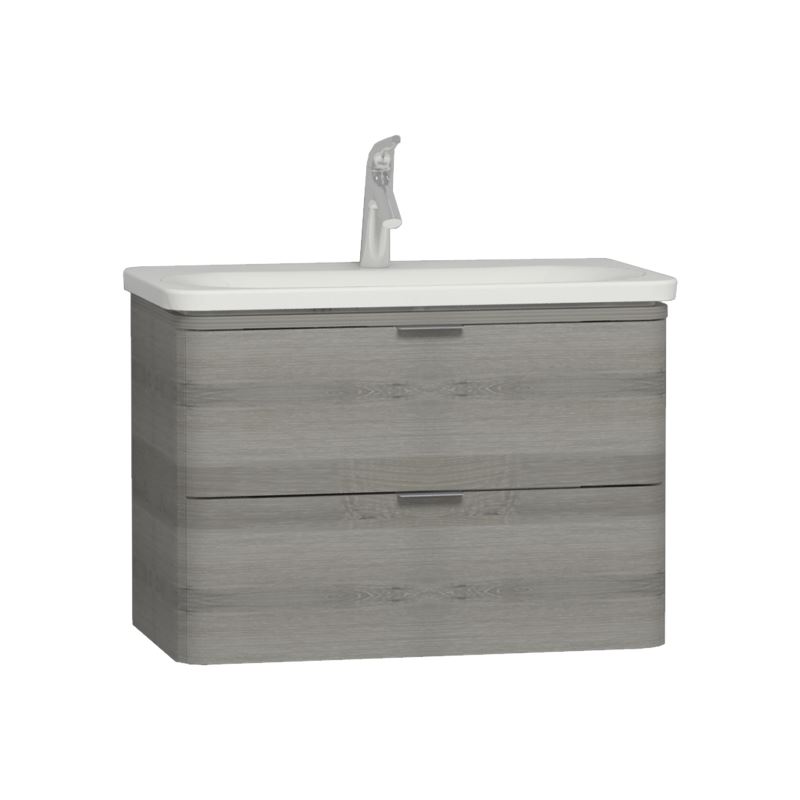 Nest Trendy Washbasin Unit80 cm, Grey Natural Wood, compatible with 5686 washbasin