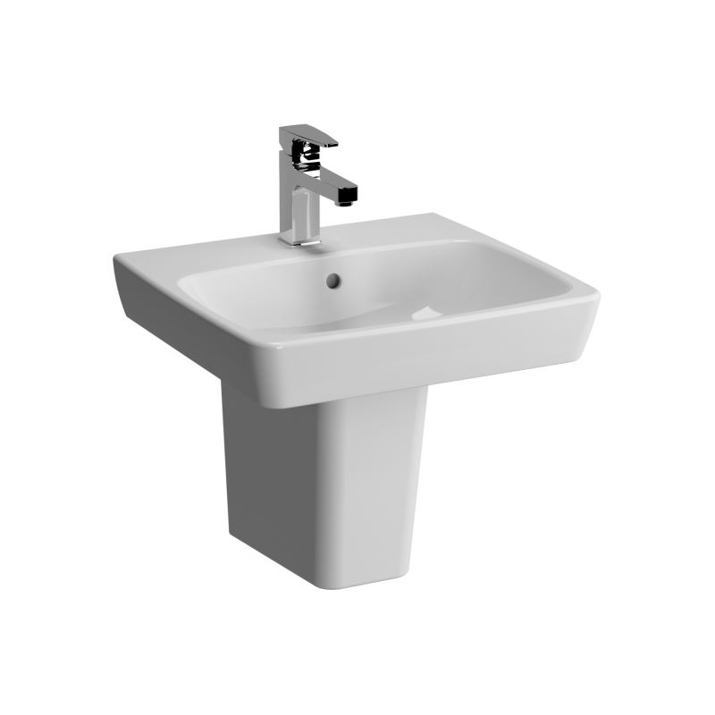 M-Line Standard WashbasinWith Tap Hole, With Overflow Hole, 50 cm, White