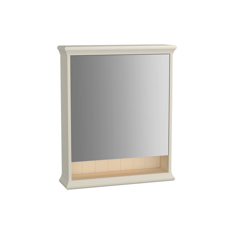 Valarte Mirror Cabinet65 cm, Matte Ivory, right