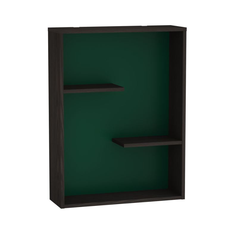 Voyage Wall Box45 cm, Flamed Grey & Forest Green