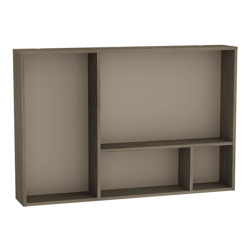 Voyage Wall Box90 cm, Planked Sand & Taupe