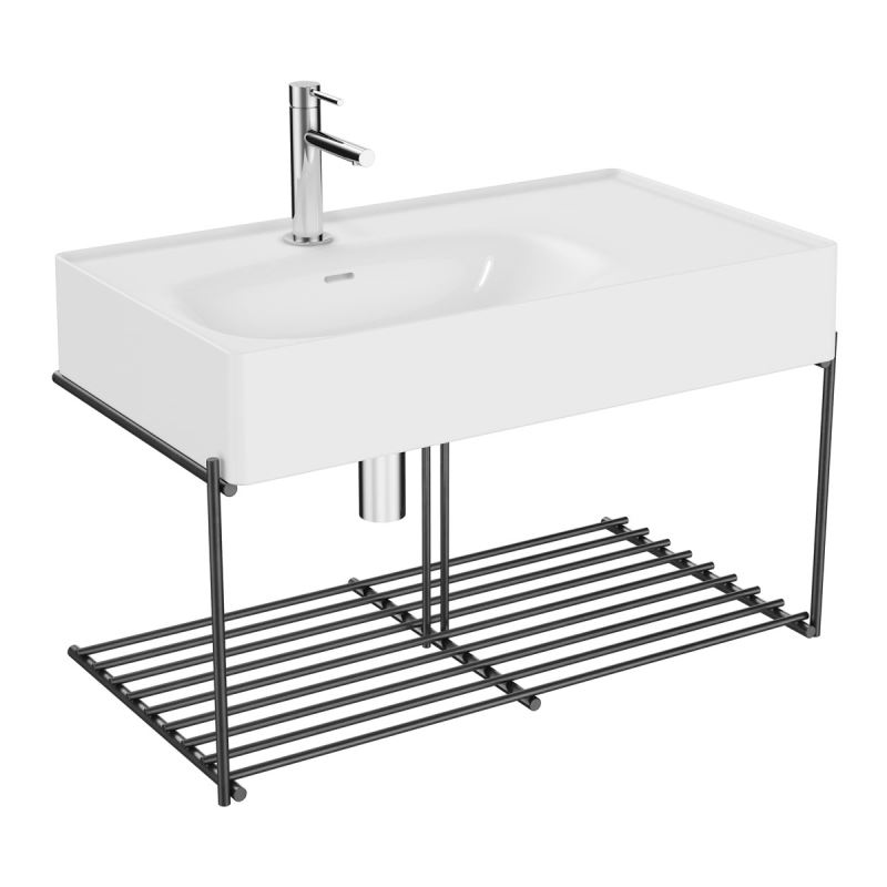 Equal Washbasin Unit80 cm, with Shelf