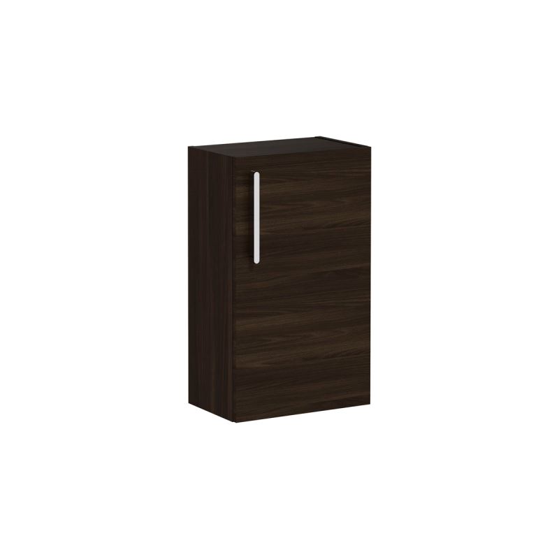 Root Flat Lower UnitLower unit, right hand hinged, compact, 40cm, Walnut