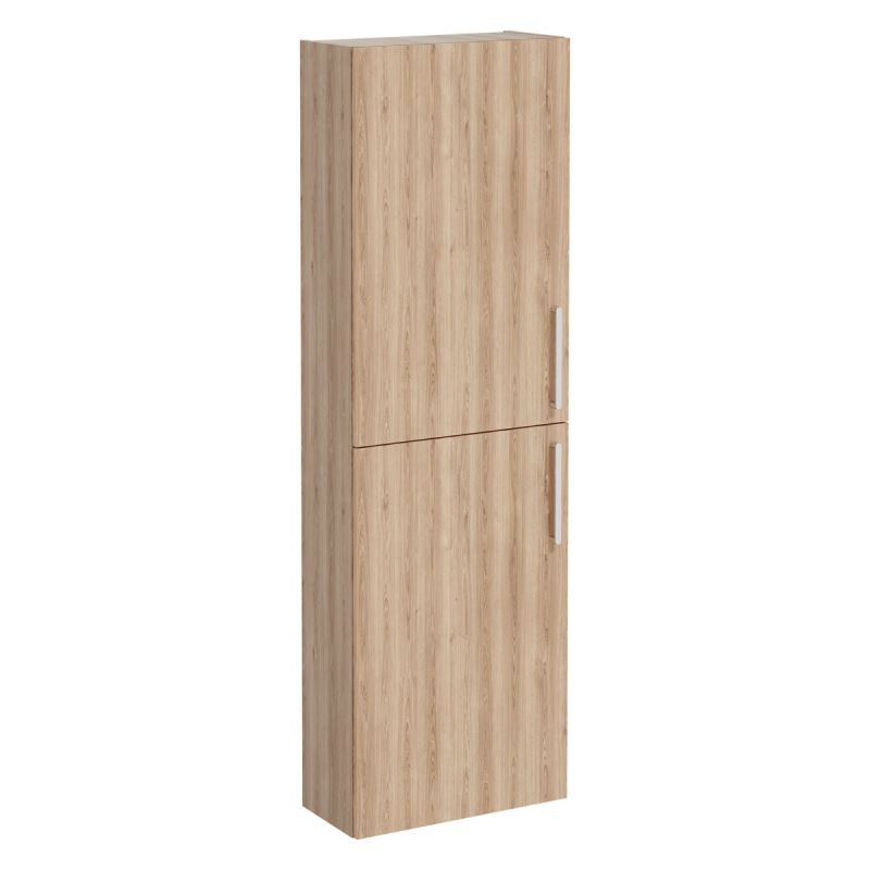 Root Flat Tall UnitTall unit, left hand hinged, compact, 50cm, Natural Oak