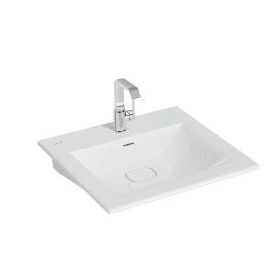 Rect. Vanity Basin, 60x53cm 1TH, with OF