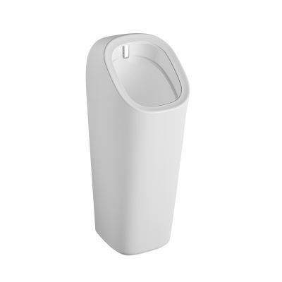 Plural Monoblock Urinal with Touch-Free Flushing Mechanism