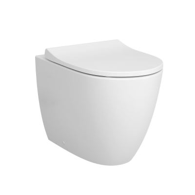 Sento White Back-to-wall WC Pan - 54 cm