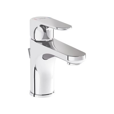 Root Round Basin Mixer with pop-up