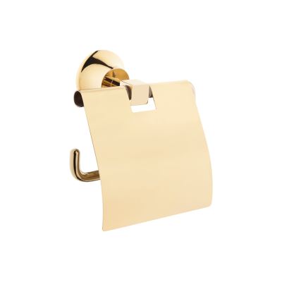 Juno,Roll Holder with cover,Gold