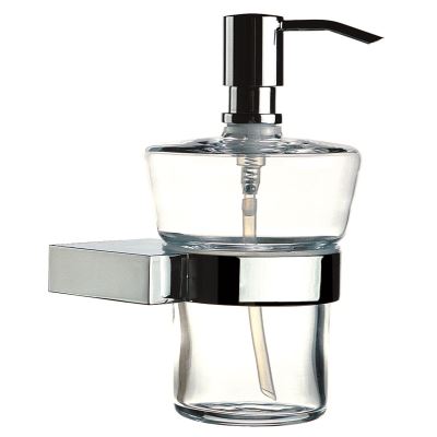 Diagon liquid soap dispenser, chrome