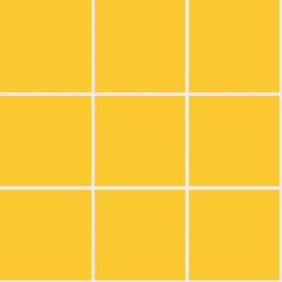 10x10 Color RAL 1018 Yellow Glossy (DM)