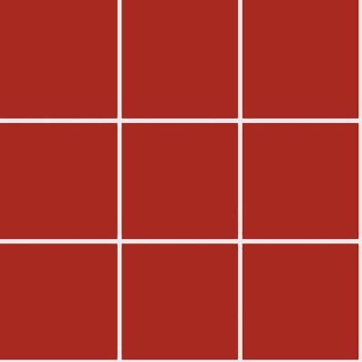 10x10 Color RAL 3000 Red Glossy (NN)