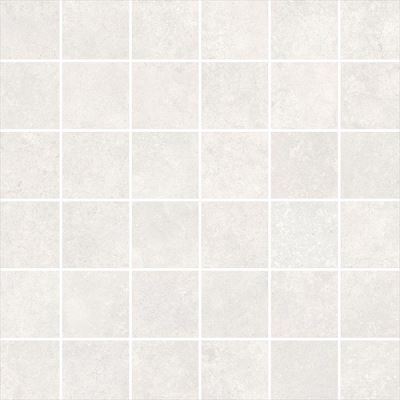 5x5 Urbancrete White Mosaic R10B