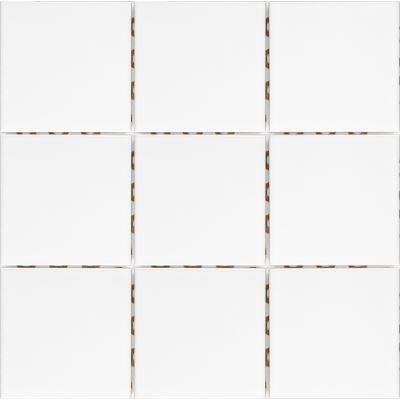 30x30 miniworx RAL 9016 White Tile Matt