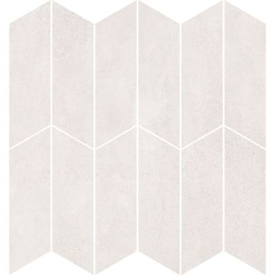 30x30 Cemental Cut Mosaic White R10B 7R